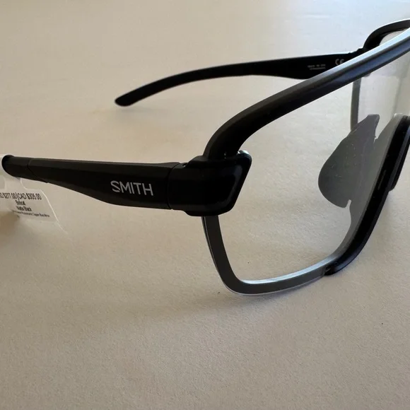 Smith Bobcat Sunglasses Black w/Clear Lens NWT - Picture 4 of 5